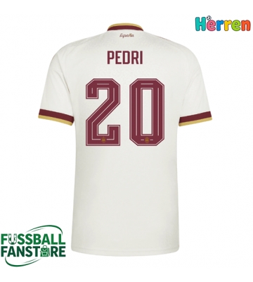 Spanien Pedri Gonzalez #20 Replik Auswärtstrikot WM 2026 Kurzarm